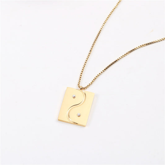 Balance Necklace | 18k Gold Plated